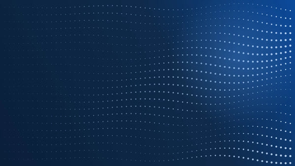 Puncte digitale care curg într-o undă luminoasă