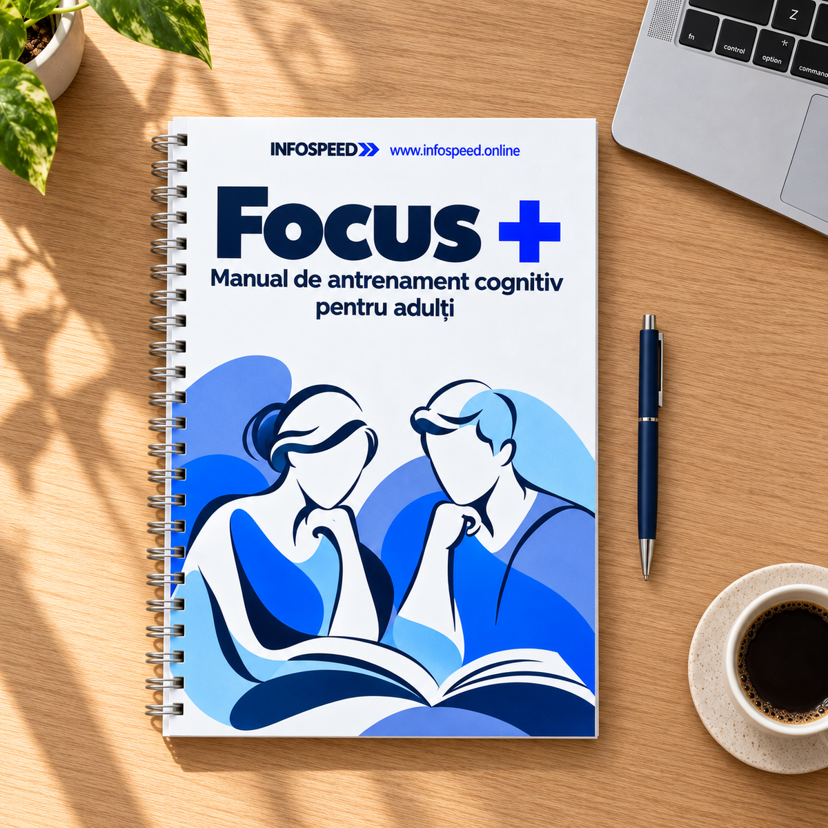 Focus Plus pentru Adulți - manual de antrenament cognitiv