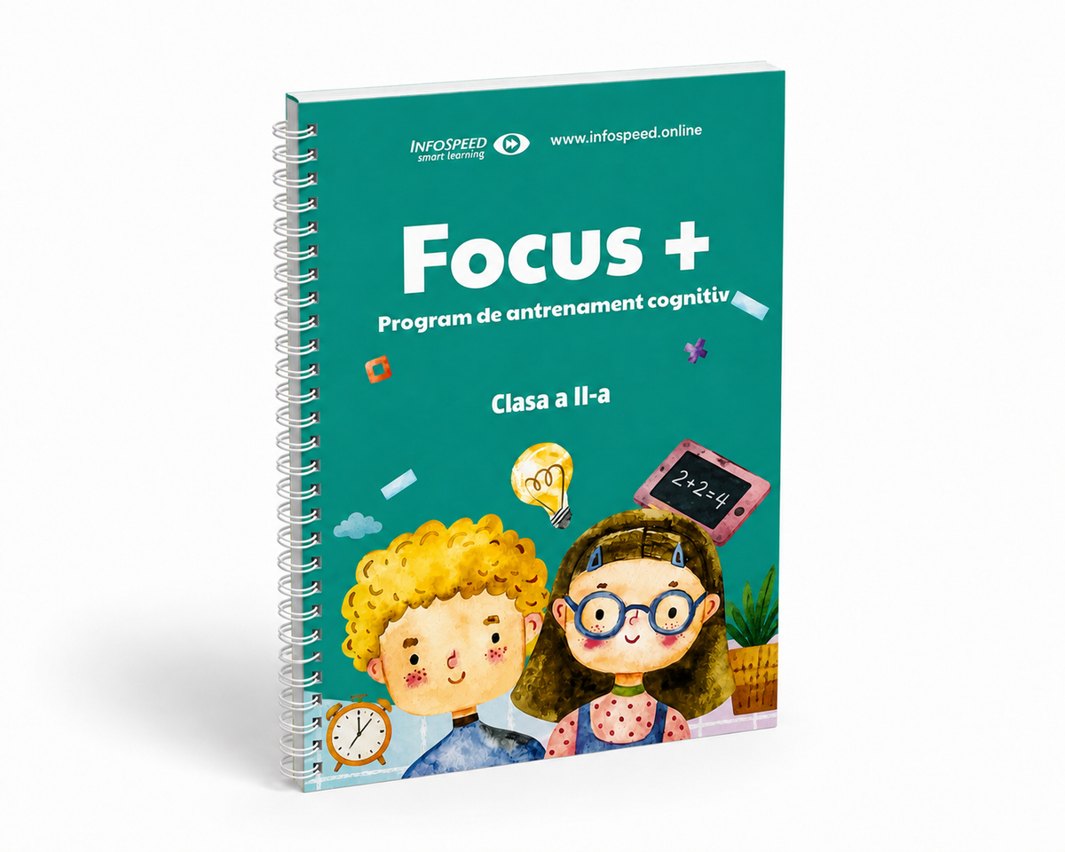 Exerciții de atenție dintr-o mapă Focus Plus