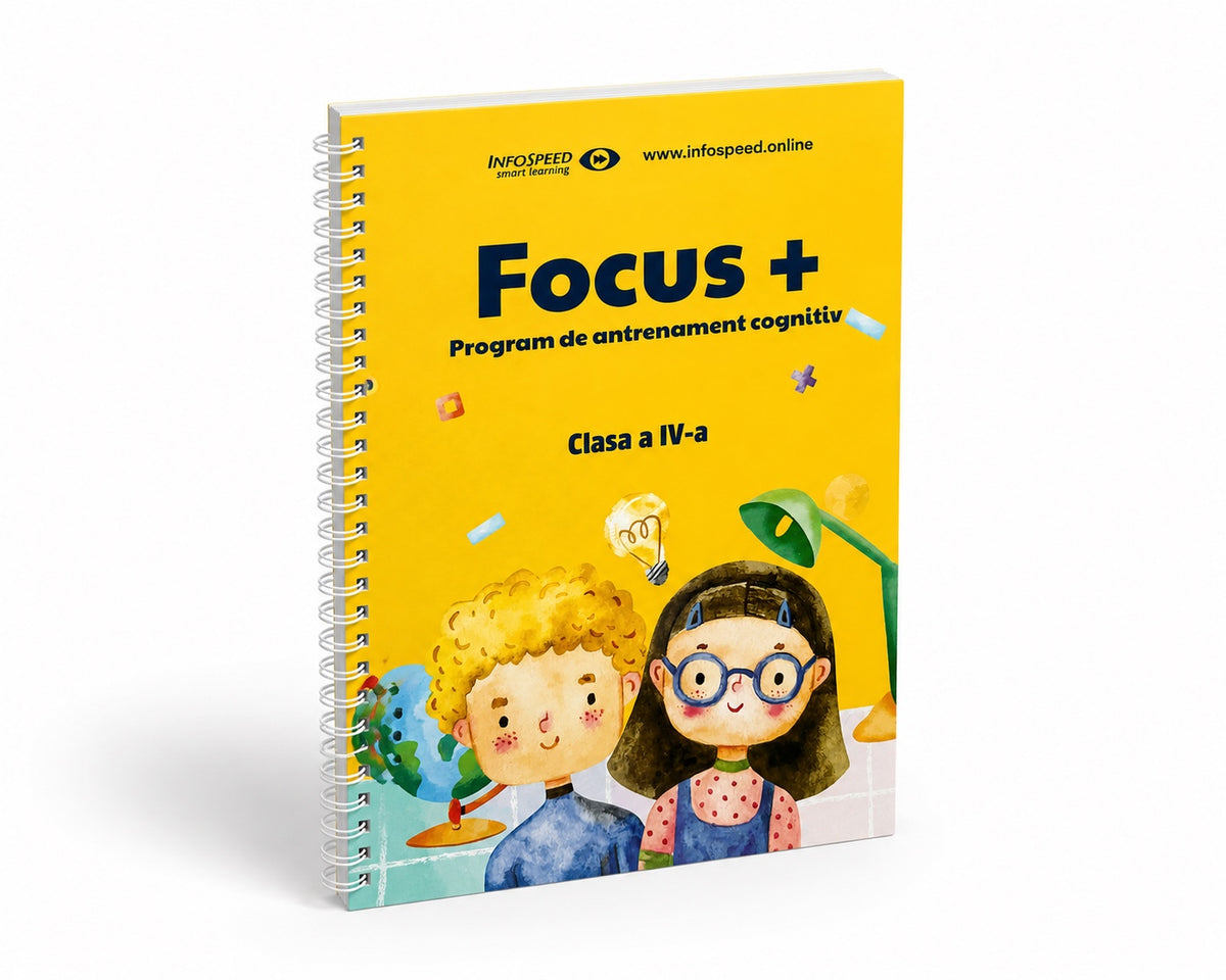 Focus+ Clasa a IV-a — exerciții de atenție și menținere a focusului