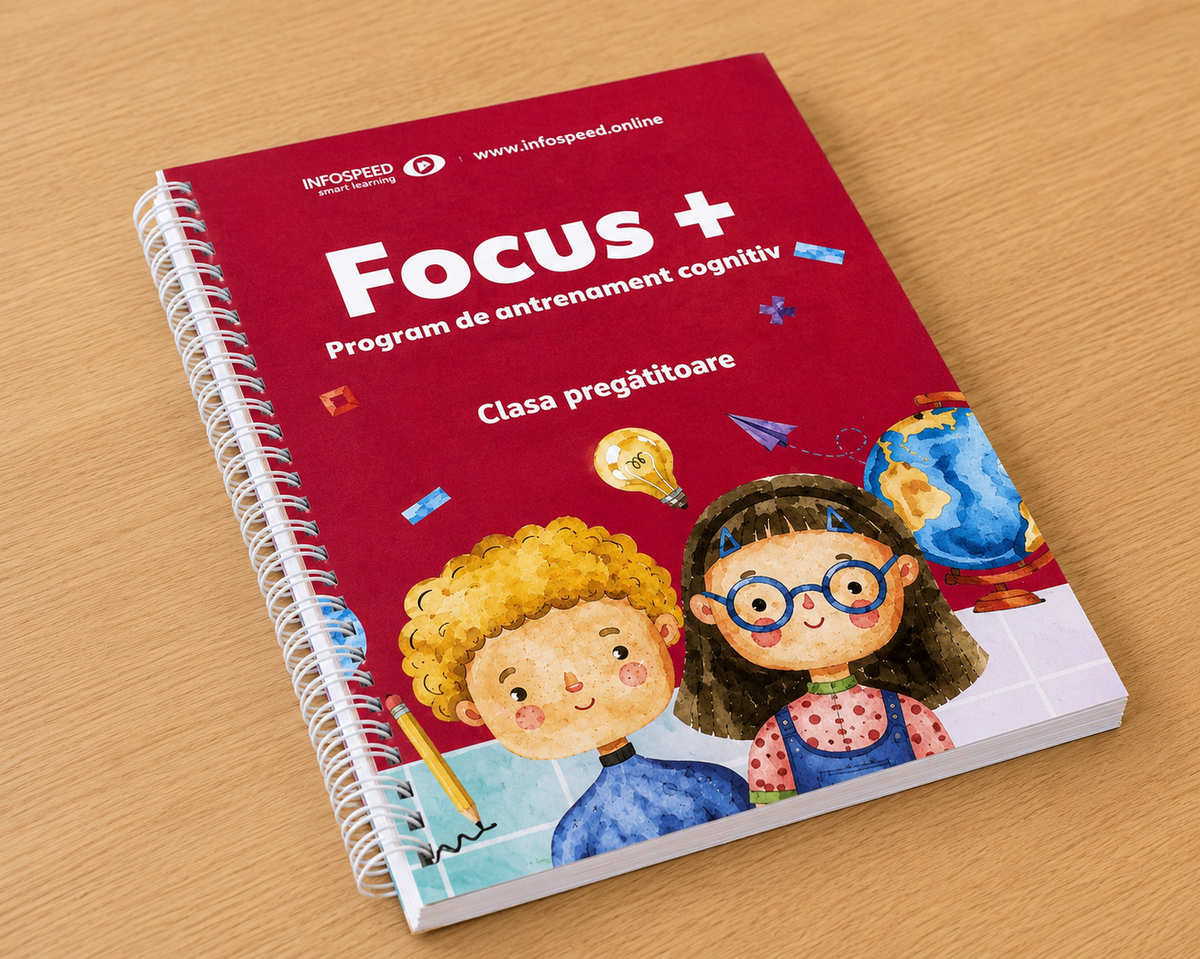 Focus+ Clasa Pregătitoare — activități de memorie și observare a detaliilor