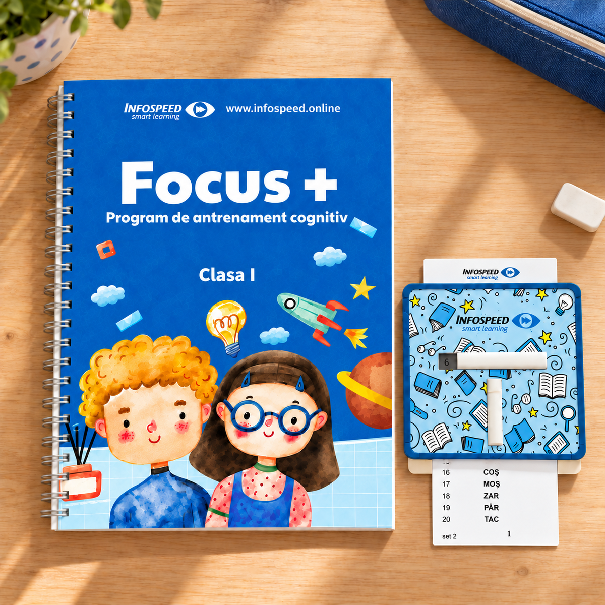 Pachetul pentru Școală - Focus Plus Clasa I și Focus Vizual