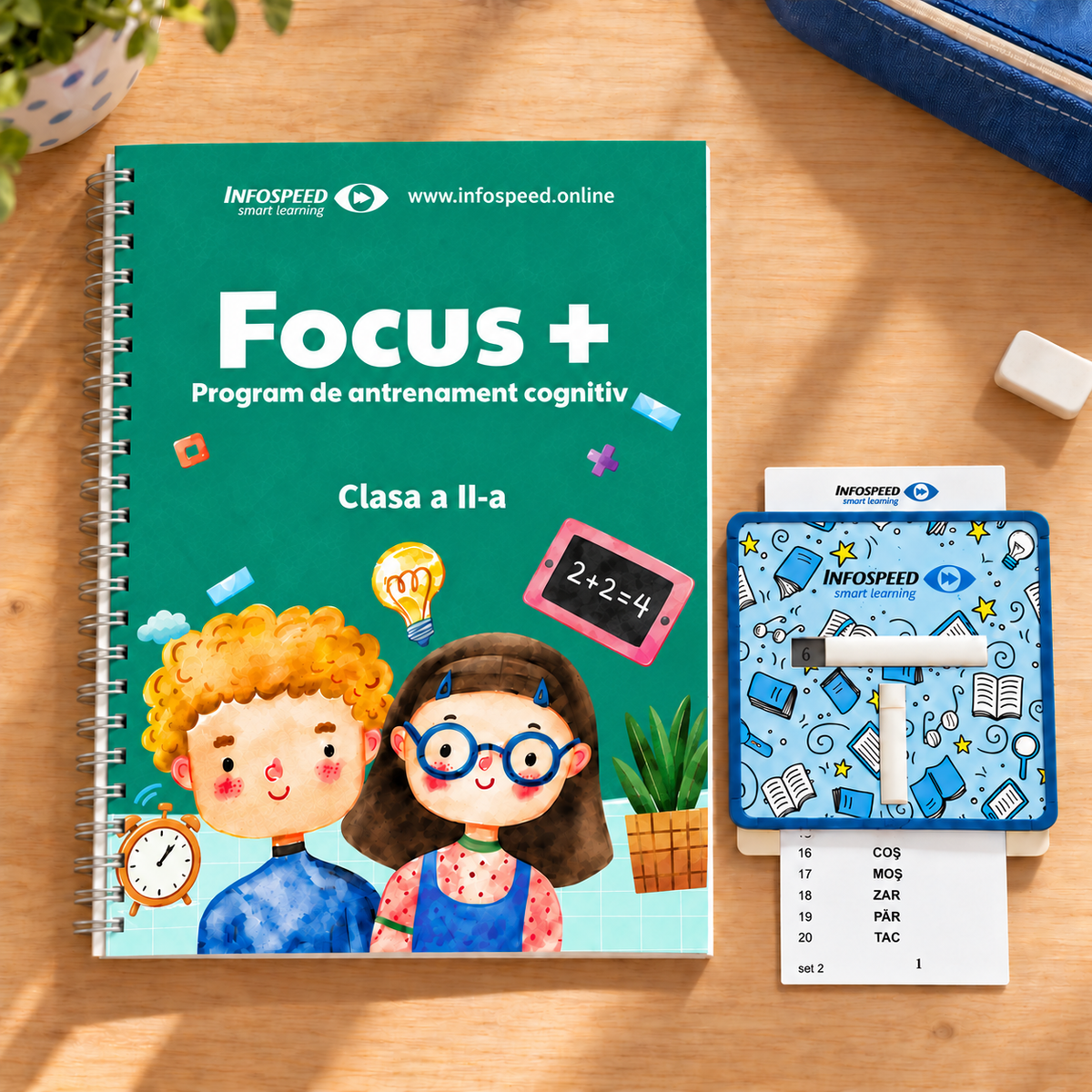 Pachetul pentru Școală - Focus Plus Clasa a II-a și Focus Vizual