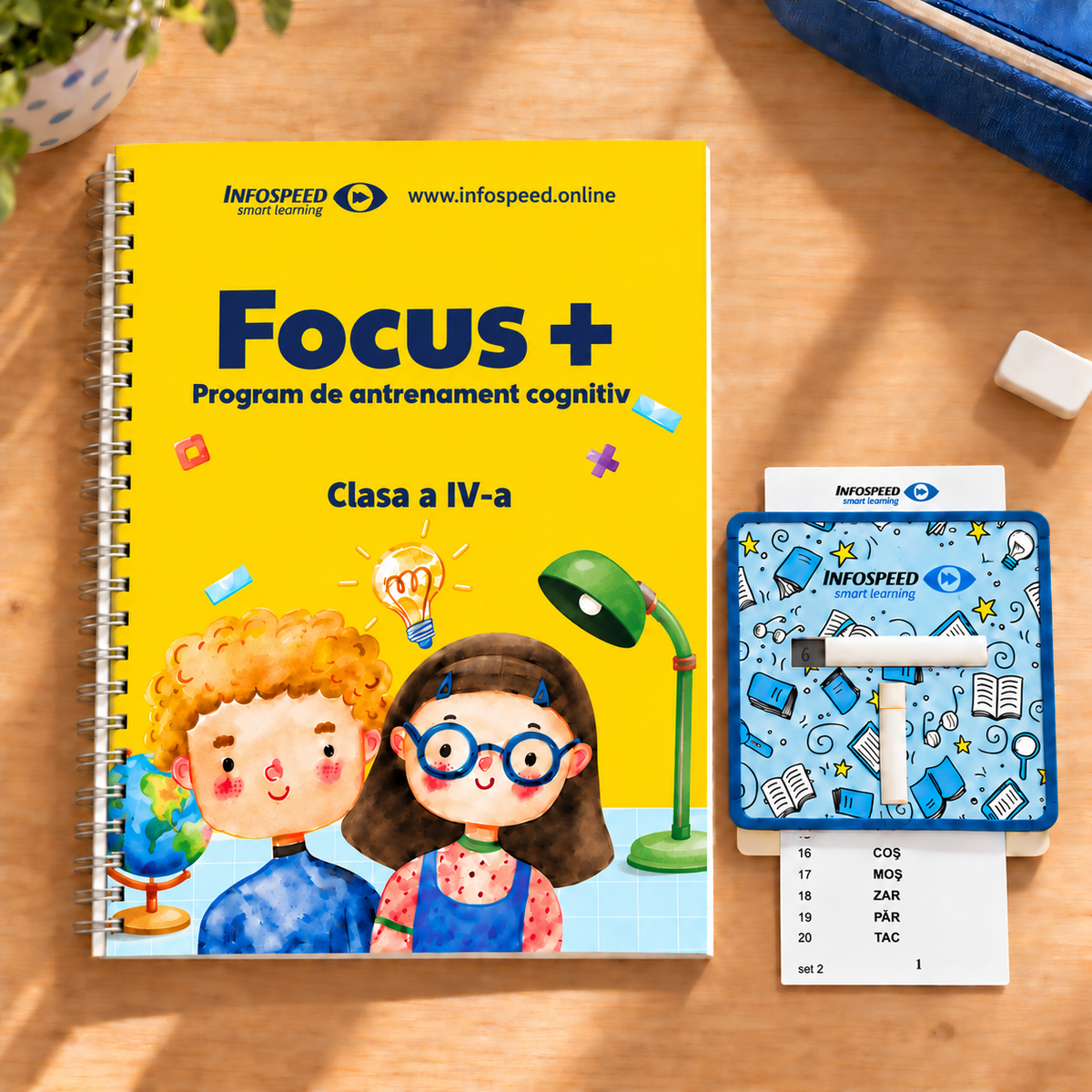 Pachetul pentru Școală - Focus Plus Clasa a IV-a și Focus Vizual