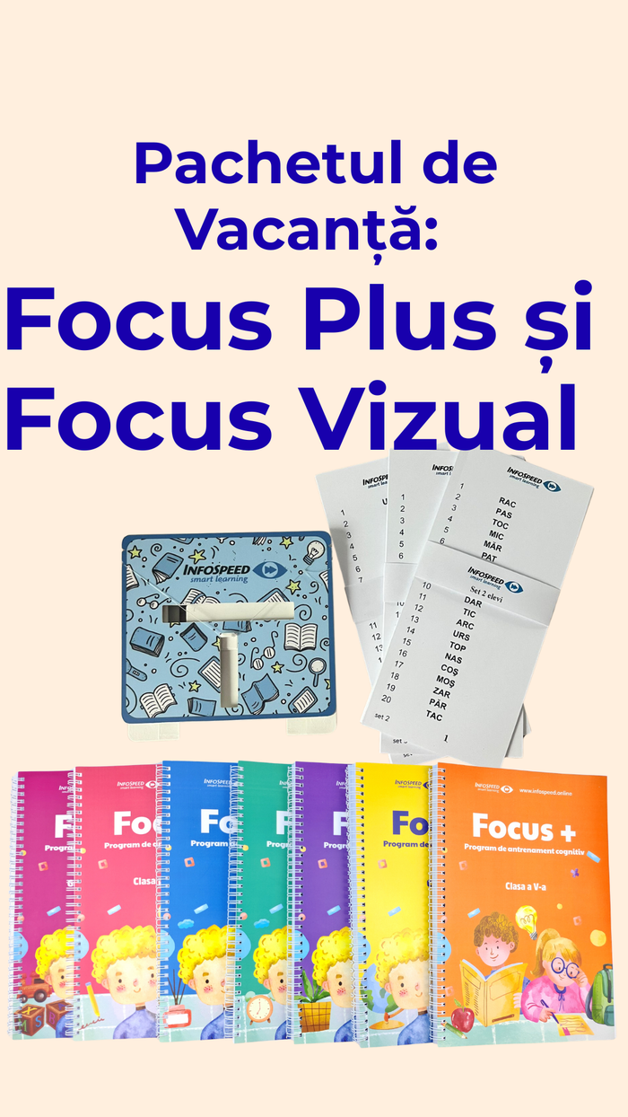 Pachetul pentru școală - Focus Plus si Focus Visual